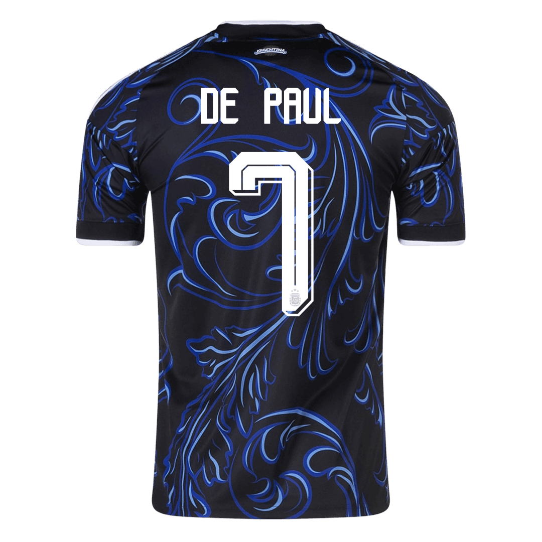 Maglia Replica Argentina Trasferta DE PAUL #7 Uomo Mondiali 2026
