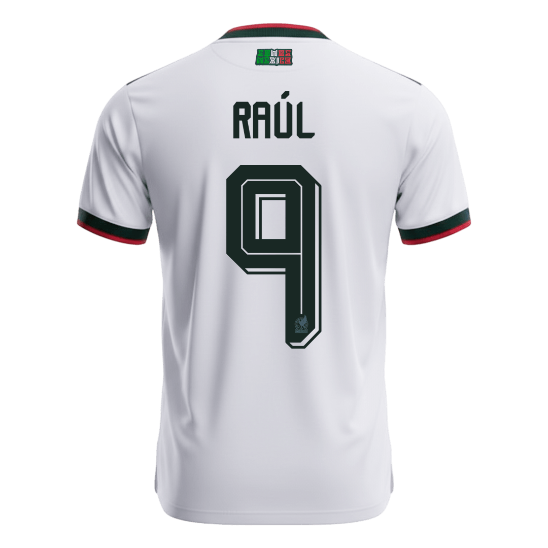 Maglia Replica Messico Trasferta RAÚL #9 Uomo Mondiali 2026