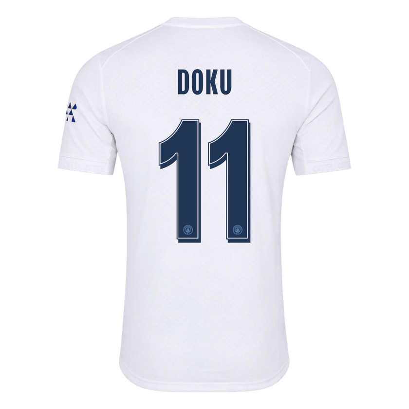 Maglia Gara Manchester City Terza DOKU #11 Uomo 2026/27 - UCL