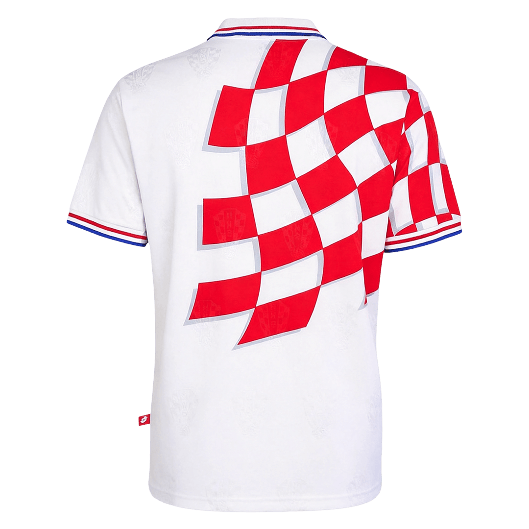 Maglia Retro Croazia Casa Mondiali 1998