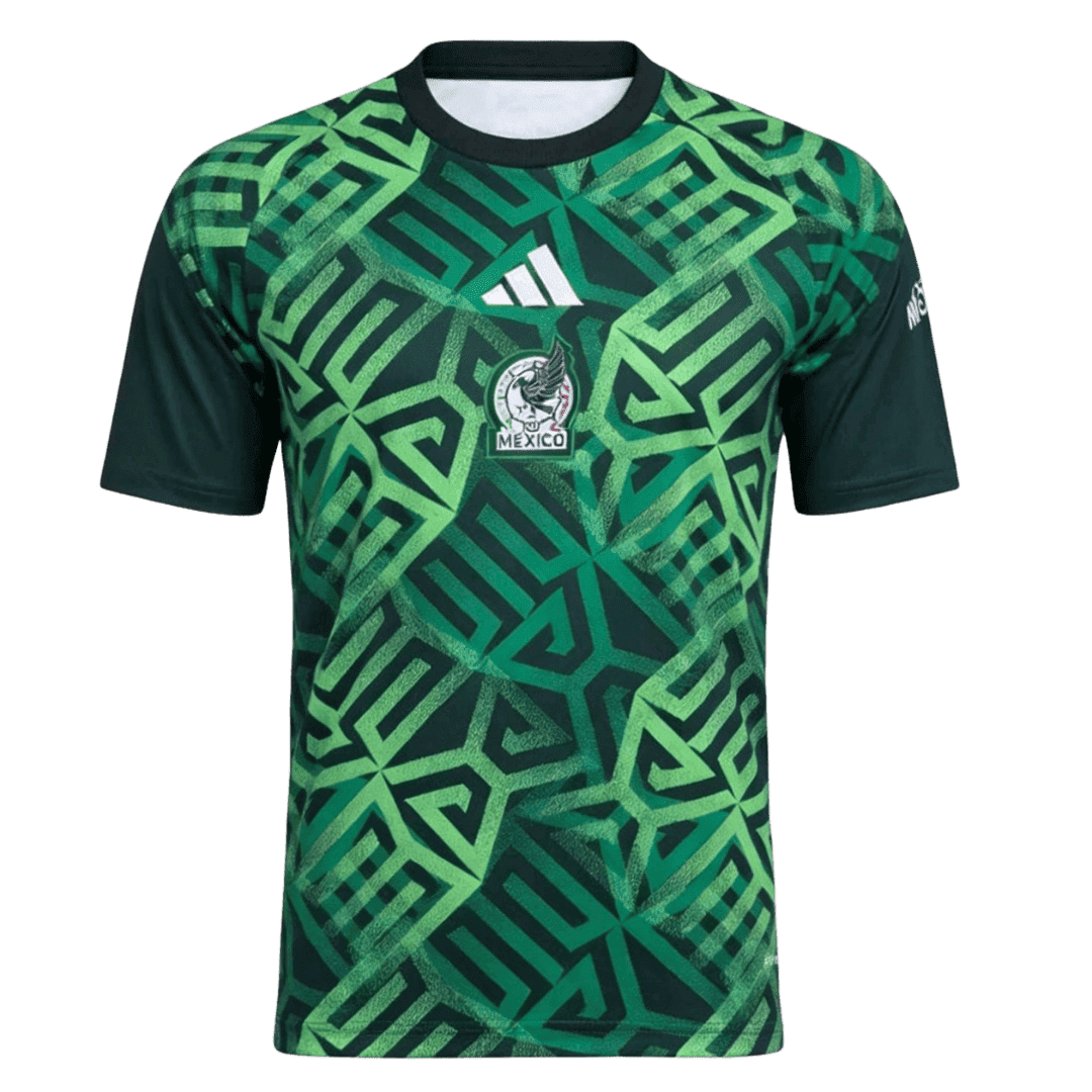 Maglia Replica Messico Pre-Partita Uomo Mondiali 2026