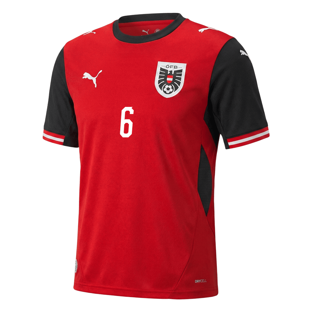 Maglia Replica Austria Casa SEIWALD #6 Uomo 2026