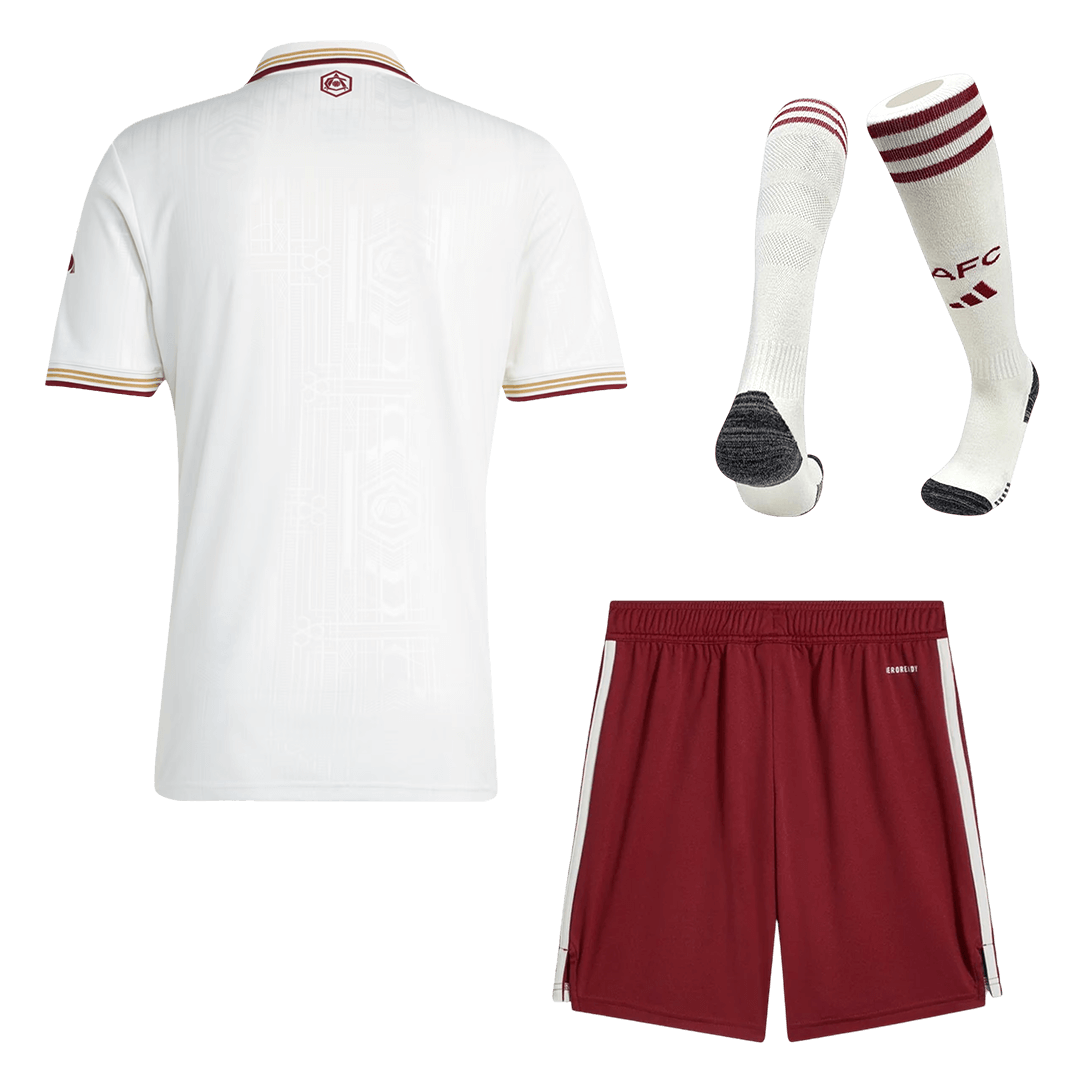 Kit Completo Arsenal Terza Uomo 2025/26 - 3 Pezzi