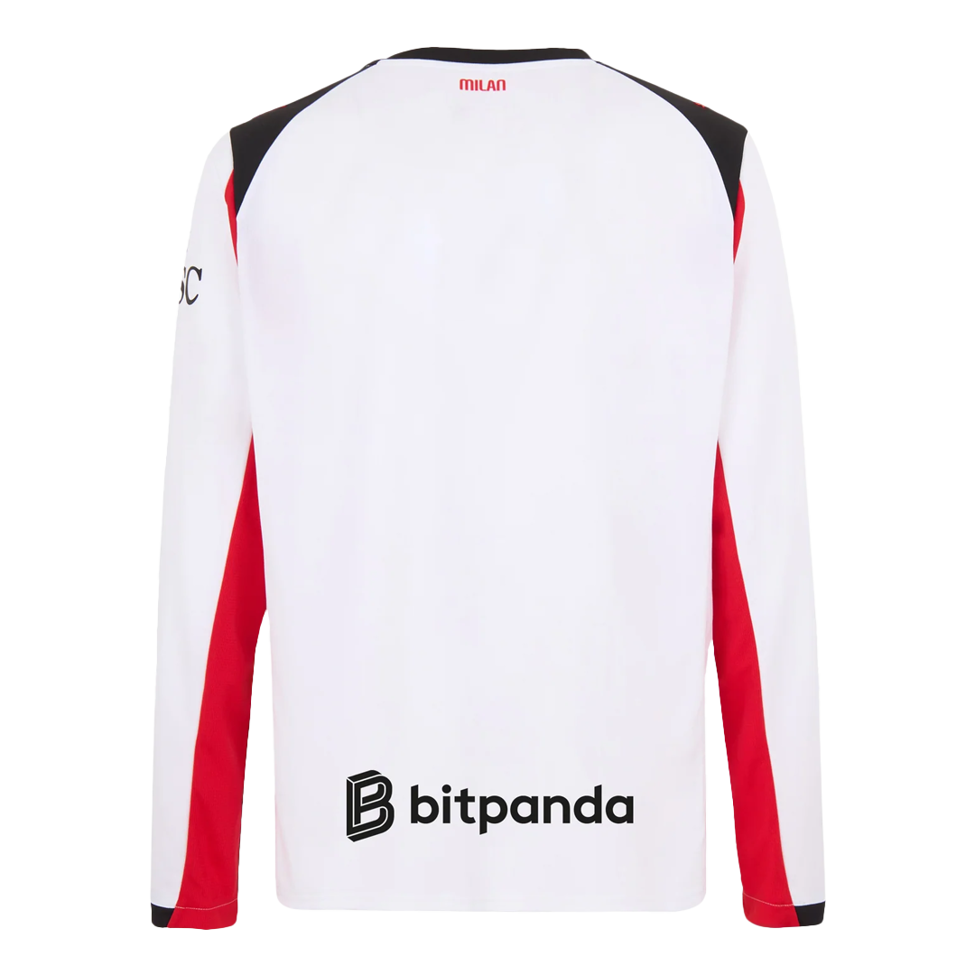 Maglia Gara AC Milan Uomo Trasferta Uomo 2025/26 - Manica Lunga