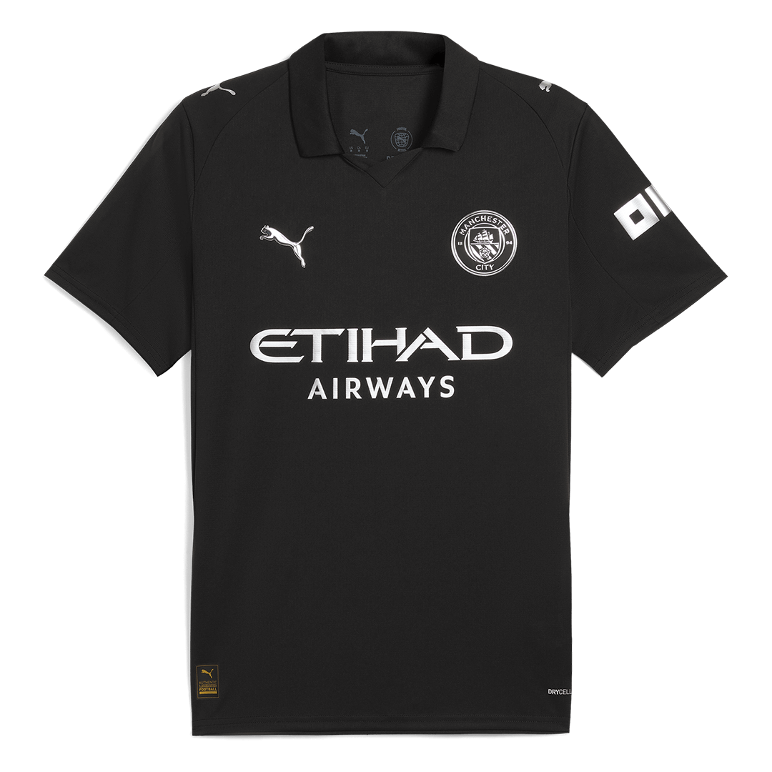 Maglia Replica Manchester City Trasferta RODRIGO #16 Uomo 2025/26