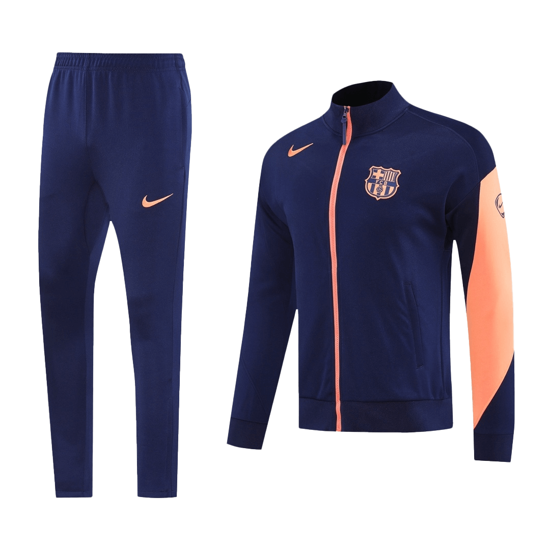 Barcelona Tuta Allenamento 2025/26 Navy e Arancione