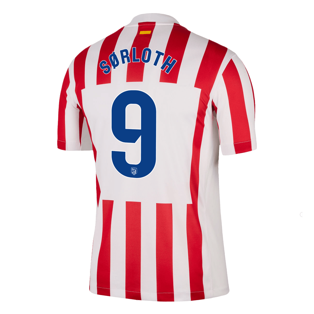 Maglia Replica Atletico Madrid Casa SØRLOTH #9 Uomo 2025/26