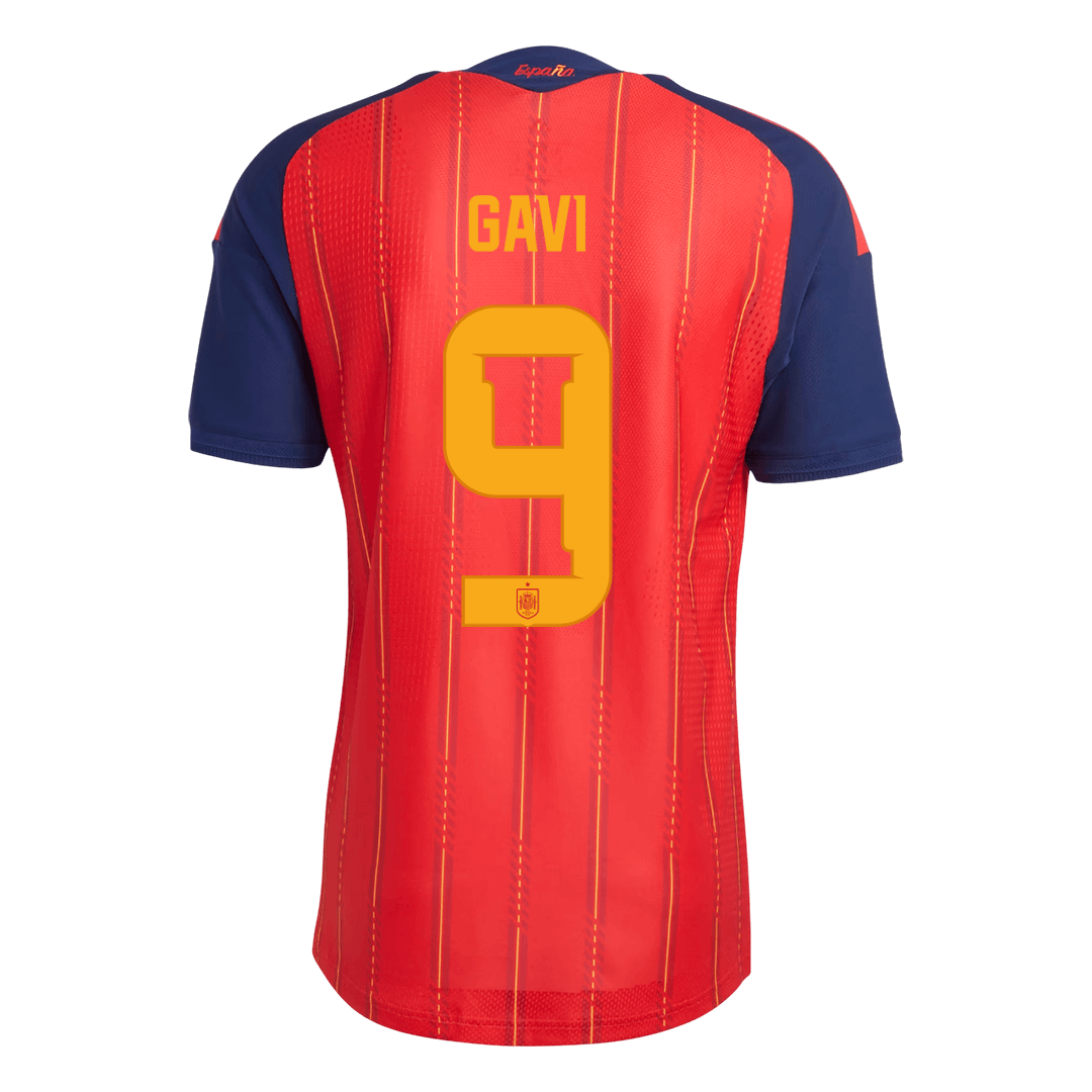 Maglia Gara Spagna Casa GAVI #9 Uomo Mondiali 2026