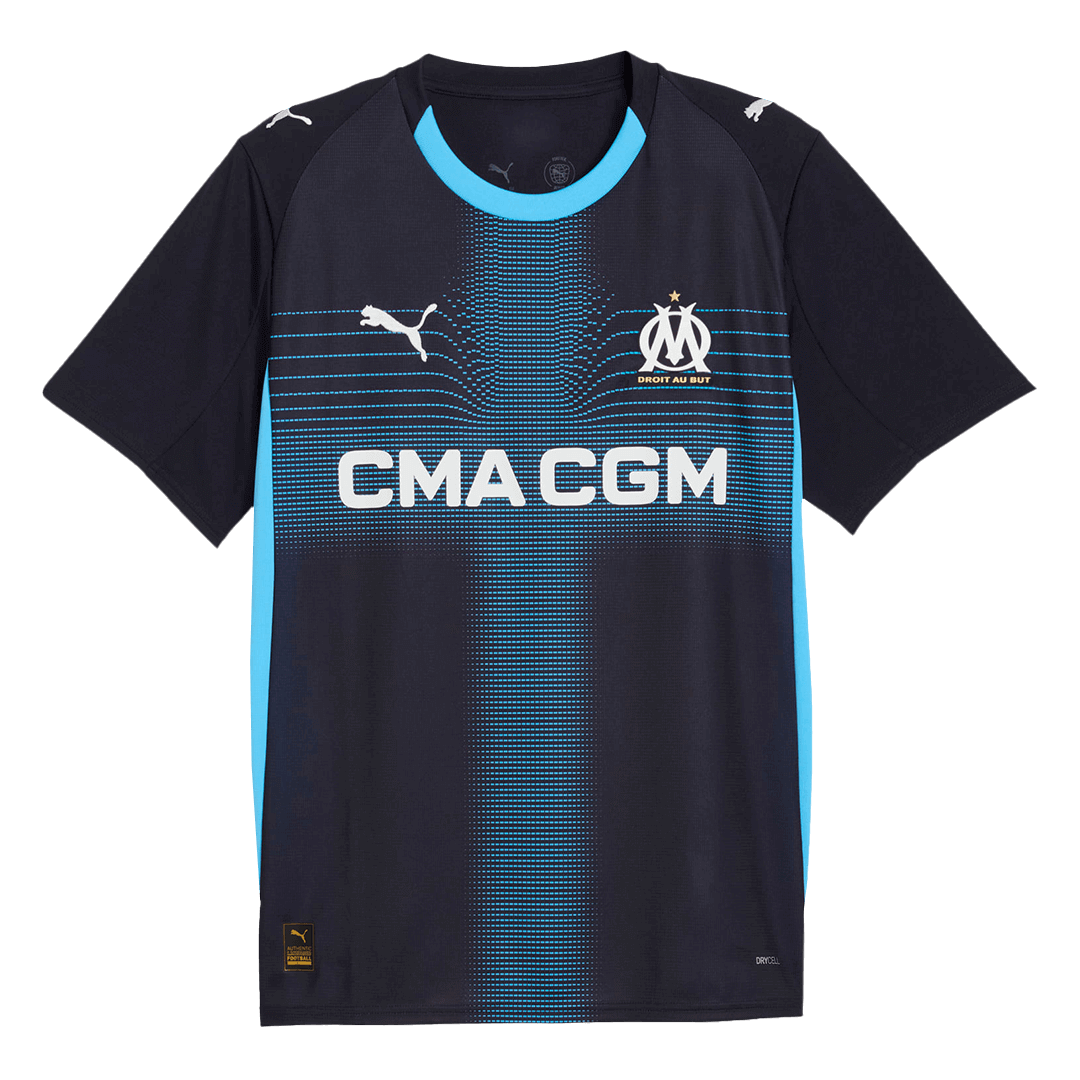 Maglia Replica Marseille Trasferta RABIOT #25 Uomo 2025/26