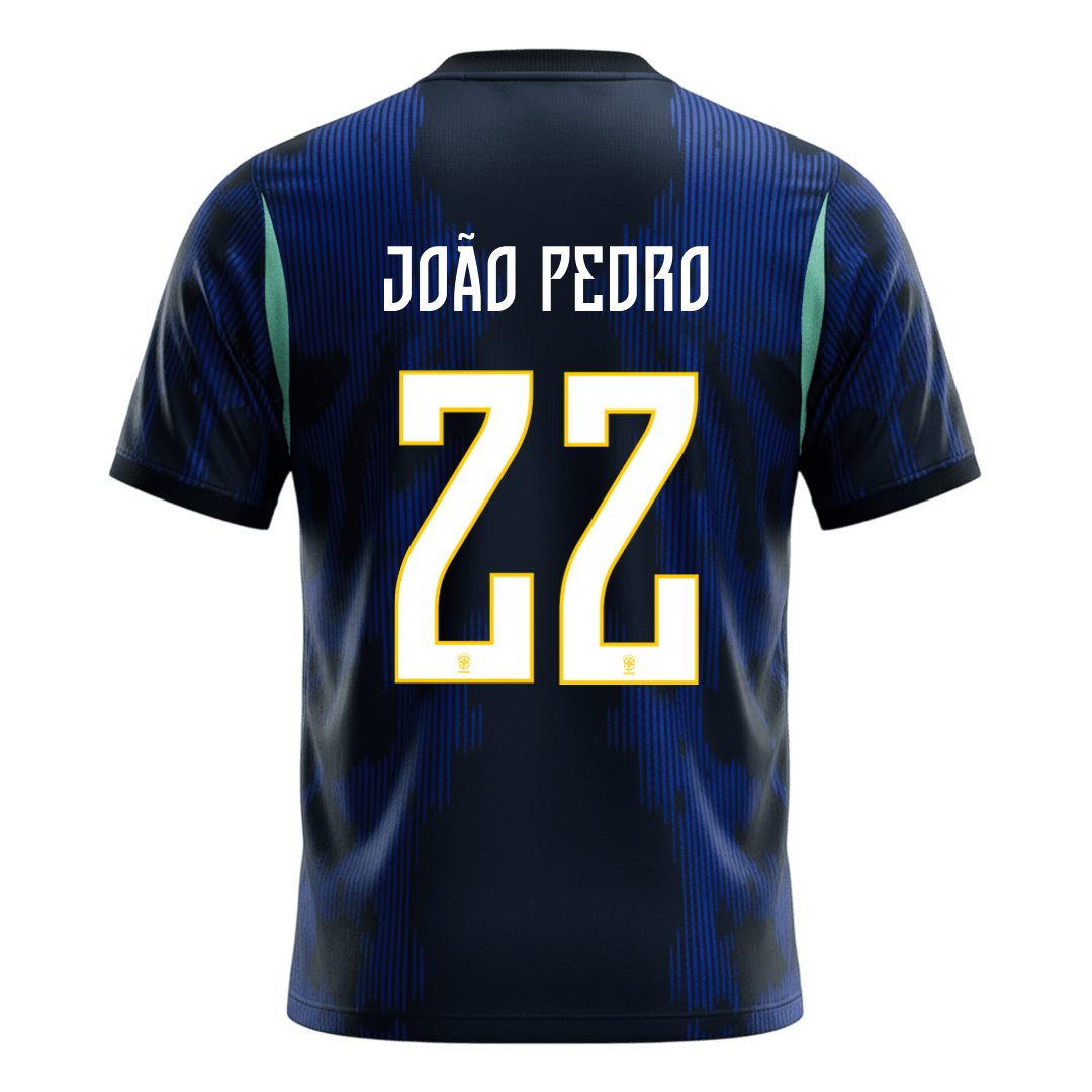 Maglia Replica Brasile Trasferta JOÃO PEDRO #22 Uomo Mondiali 2026