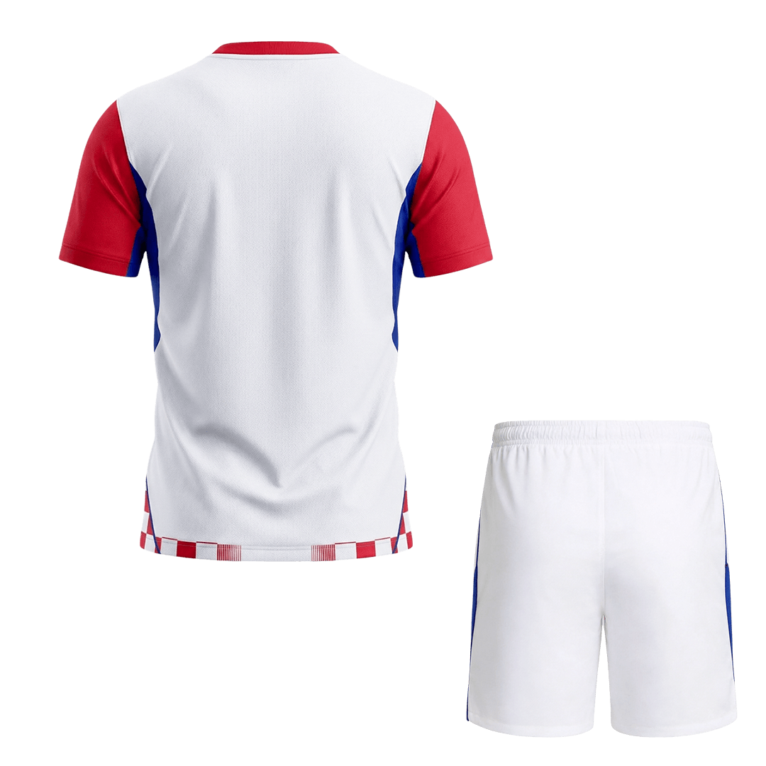 Completo Base Croazia Casa Uomo Mondiali 2026 - 2 Pezzi
