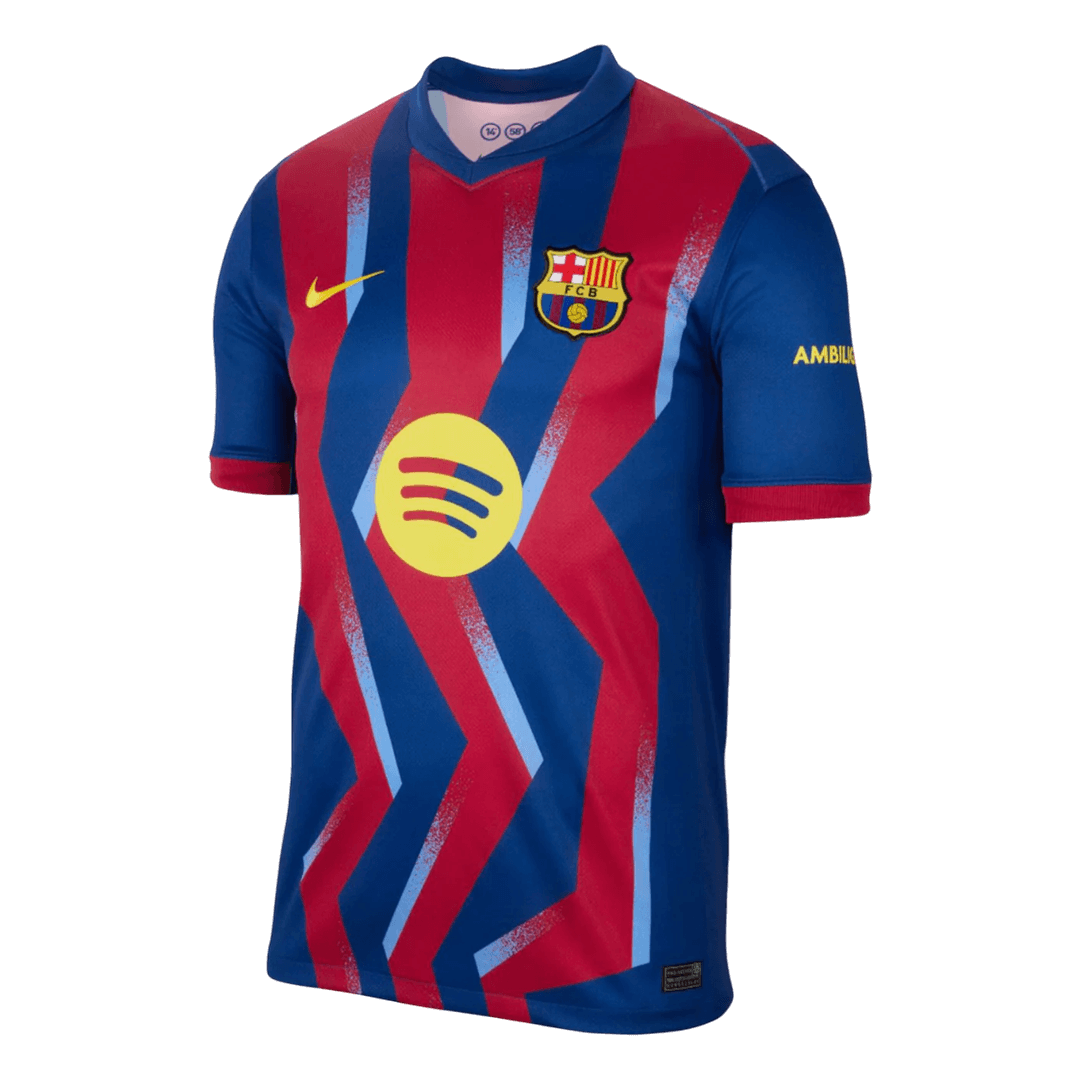 Maglia Replica Barcelona Quarta LAMINE YAMAL #10 Uomo 2025/26