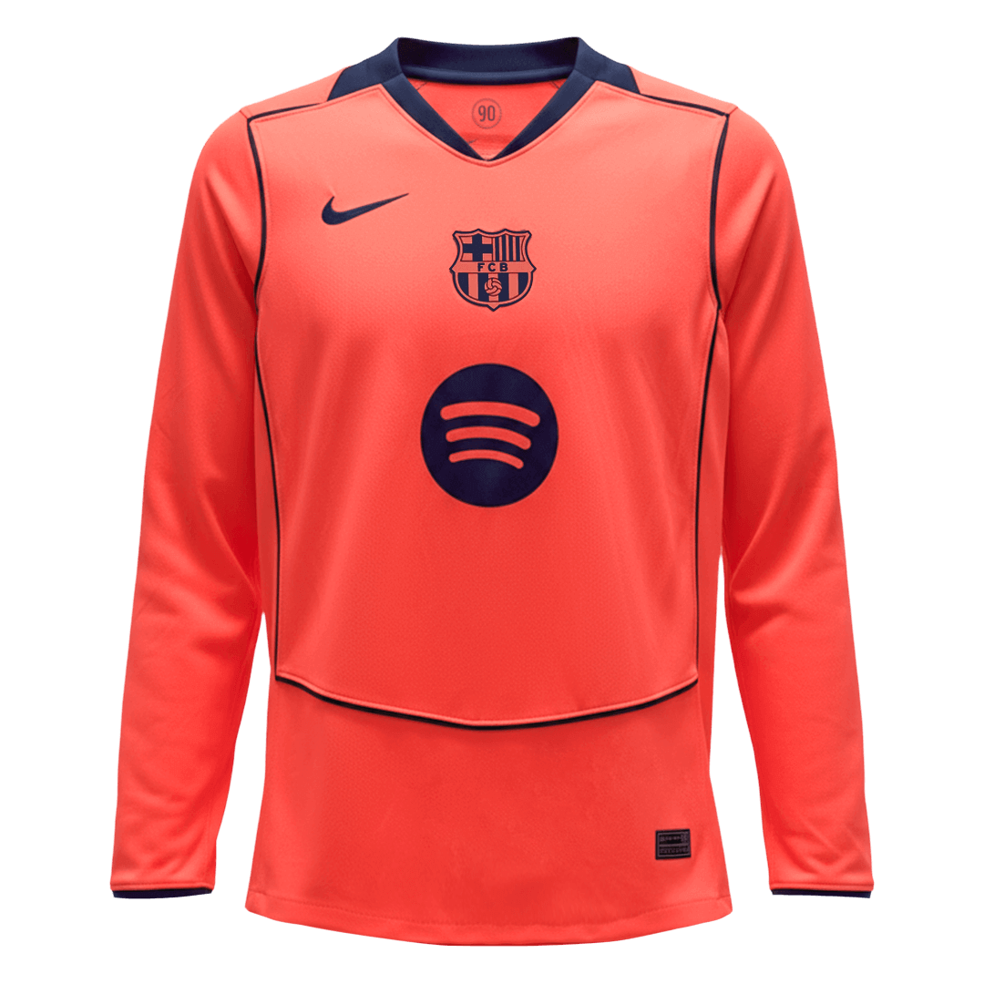 Maglia Gara Barcelona Uomo Uomo 2025/26 - Manica Lunga
