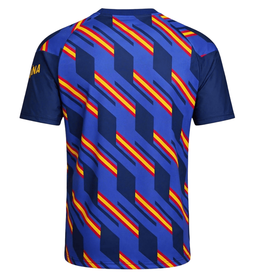 Maglia Replica Spagna Pre-Partita Uomo Mondiali 2026