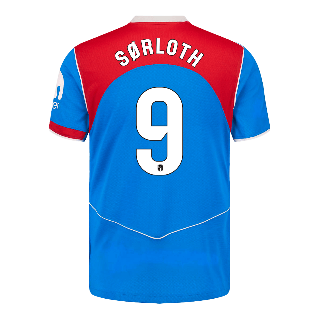 Maglia Replica Atletico Madrid Terza SØRLOTH #9 Uomo 2025/26