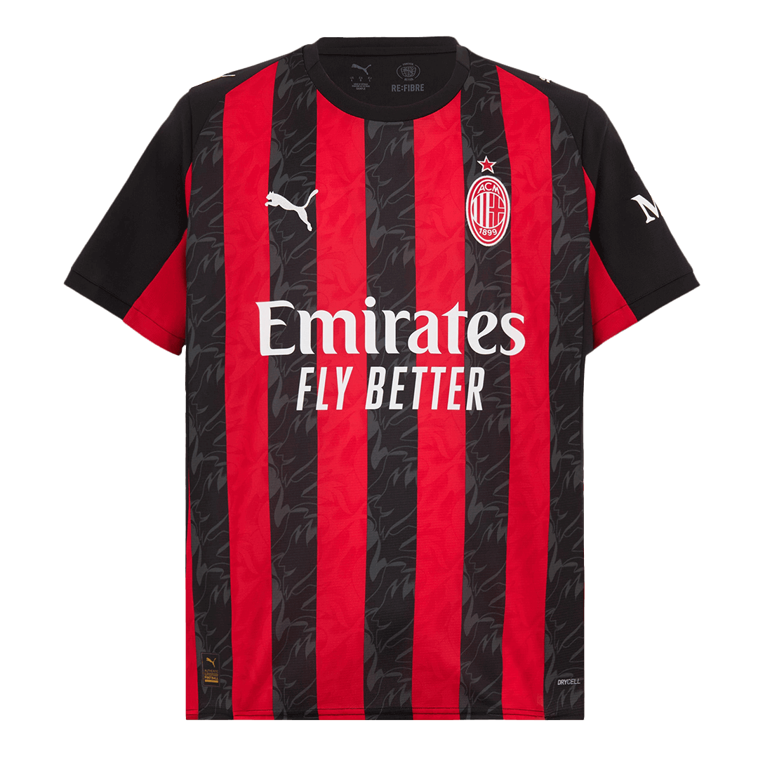 Maglia Replica AC Milan Casa MODRIĆ #14 Uomo 2025/26