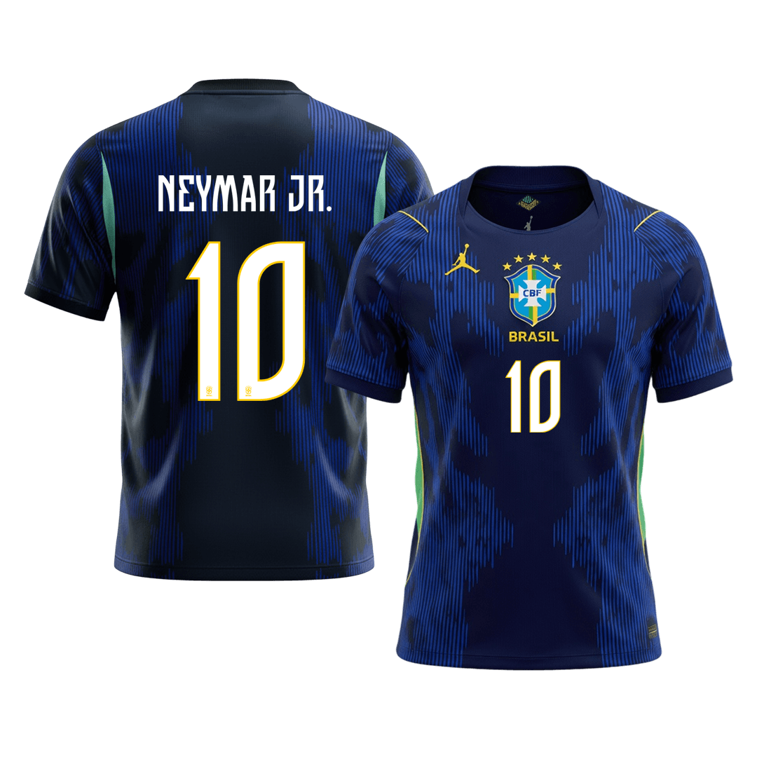 Maglia Replica Brasile Trasferta NEYMAR JR. #10 Uomo Mondiali 2026