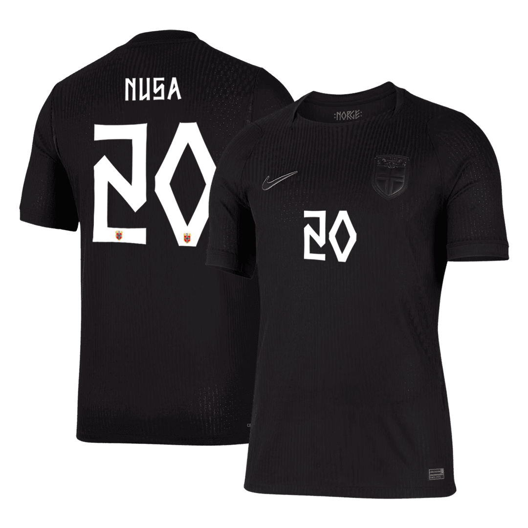 Maglia Gara Norvegia Trasferta NUSA #20 Uomo Mondiali 2026