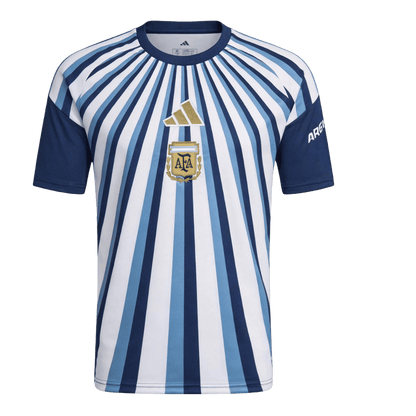 Maglia Replica Argentina Pre-Partita Uomo Mondiali 2026
