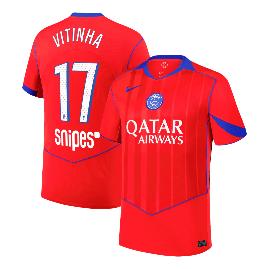 Maglia Replica PSG Terza VITINHA #17 Uomo 2025/26