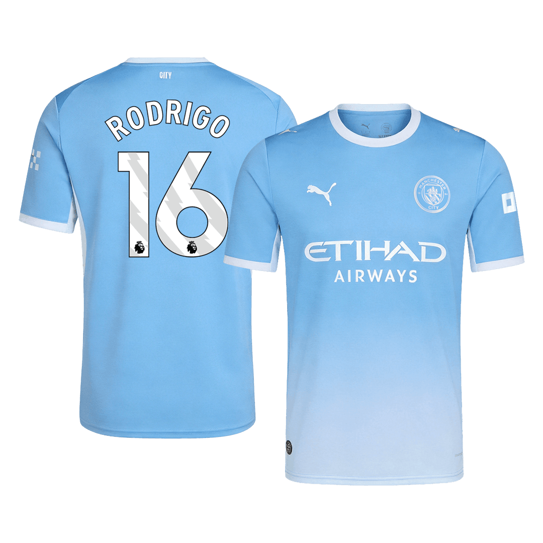 Maglia Replica Manchester City Casa RODRIGO #16 Uomo 2026/27