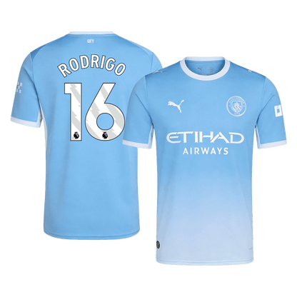 Maglia Replica Manchester City Casa RODRIGO #16 Uomo 2026/27