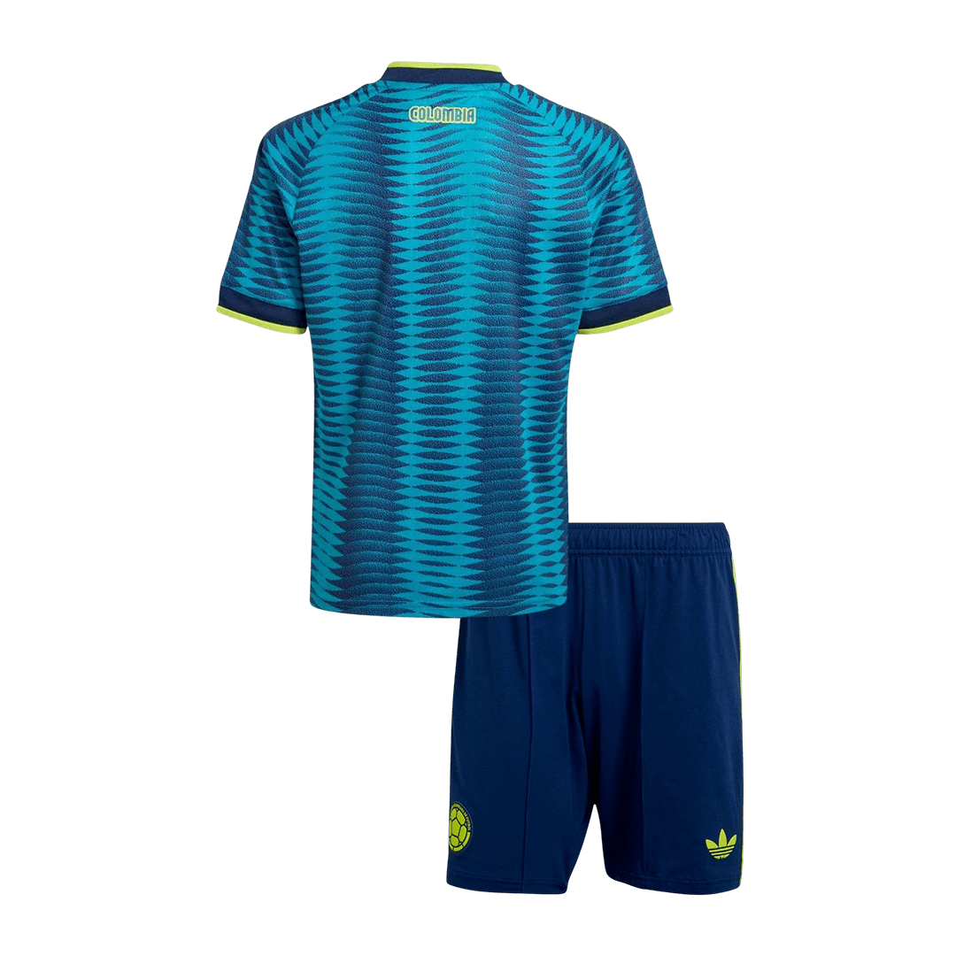 Base Kit Bambino Colombia Trasferta Mondiali 2026 - 2 Pezzi