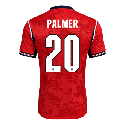 Maglia Gara Inghilterra Trasferta PALMER #20 Uomo Mondiali 2026