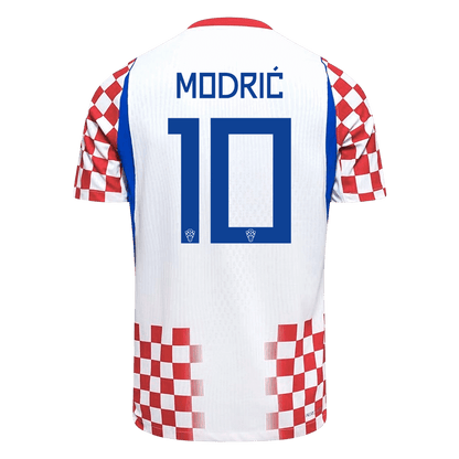 Maglia Gara Croazia Casa MODRIĆ #10 Uomo Mondiali 2026
