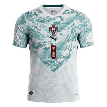 Maglia Replica Portogallo Trasferta B.FERNANDES #8 Uomo Mondiali 2026