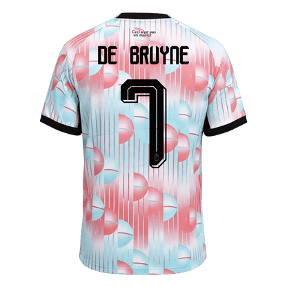 Maglia Replica Belgio Trasferta DE BRUYNE #7 Uomo Mondiali 2026