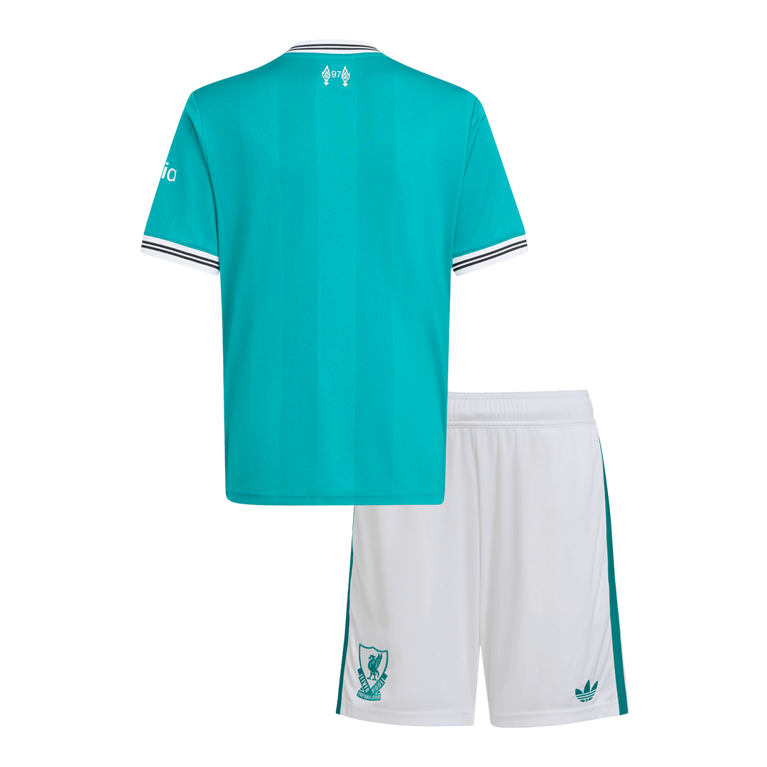Base Kit Bambino Liverpool Terza 2025/26 - 2 Pezzi