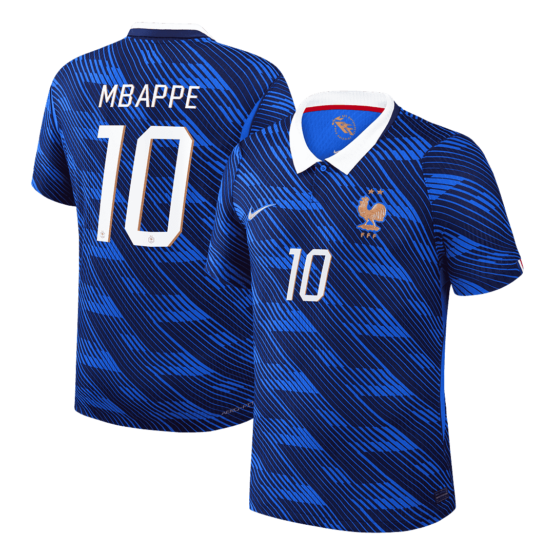 Maglia Gara Francia Casa MBAPPE #10 Uomo Mondiali 2026