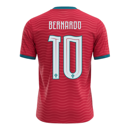 Maglia Replica Portogallo Casa BERNARDO #10 Uomo 2026