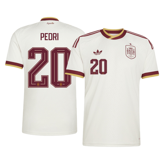 Maglia Replica Spagna Trasferta PEDRI #20 Uomo Mondiali 2026