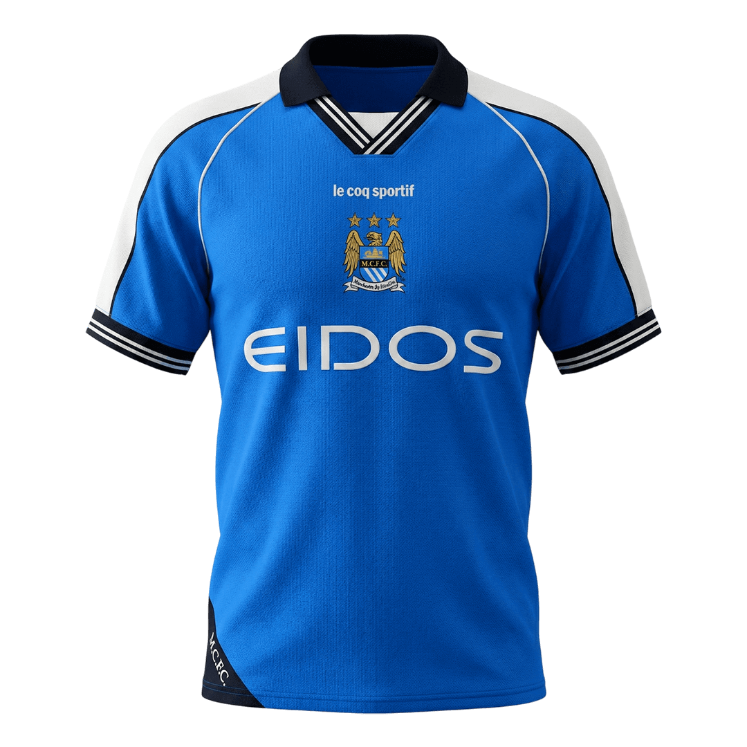 Maglia Retro Manchester City Casa 1999/01