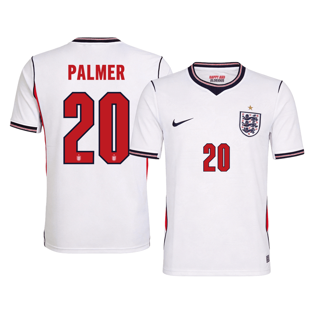Maglia Replica Inghilterra Casa PALMER #20 Uomo Mondiali 2026