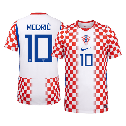 Maglia Replica Croazia Casa MODRIĆ #10 Uomo Mondiali 2026