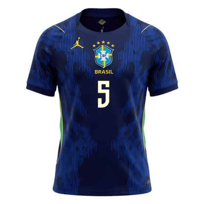 Maglia Replica Brasile Trasferta CASEMIRO #5 Uomo Mondiali 2026
