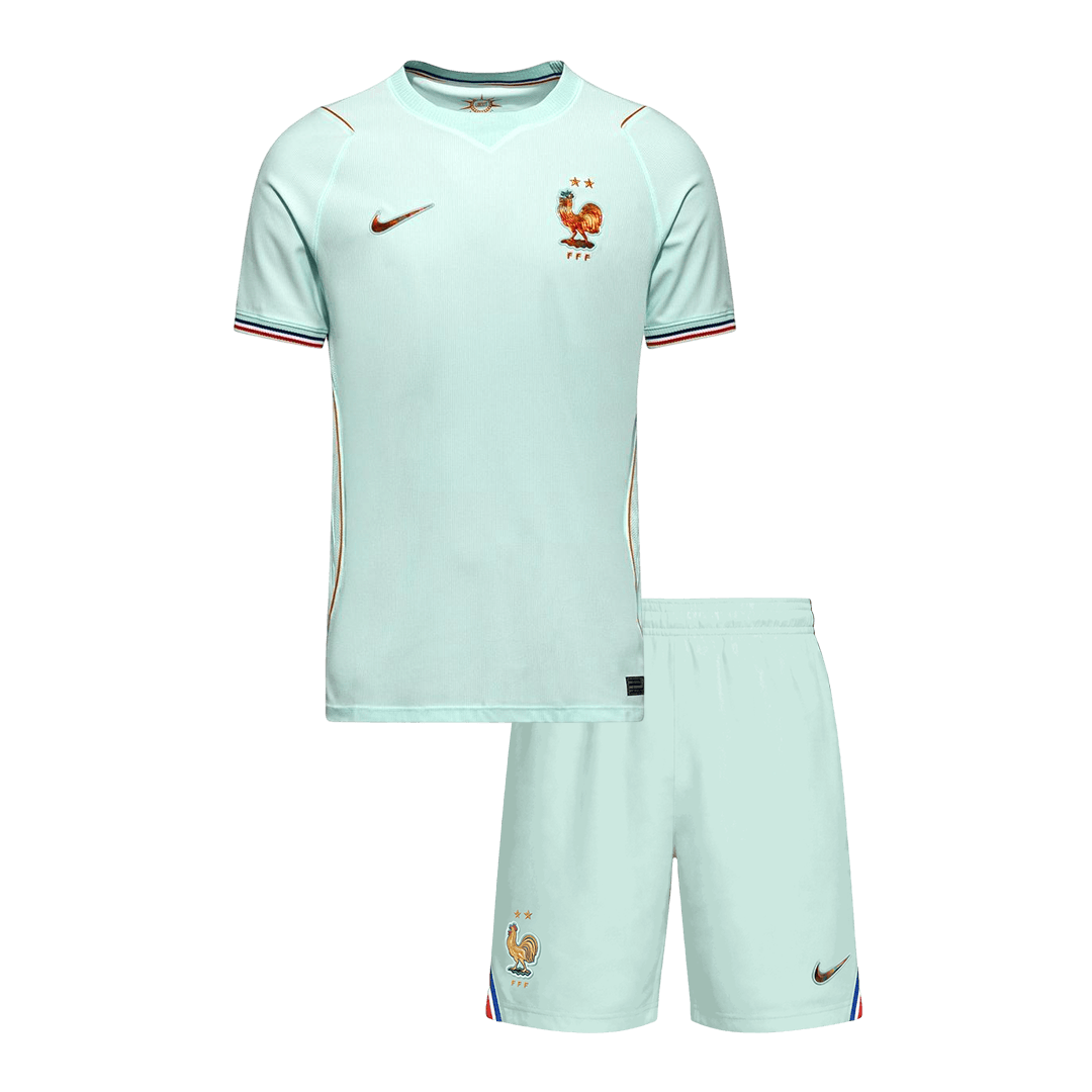 Base Kit Bambino Francia Trasferta Mondiali 2026 - 2 Pezzi