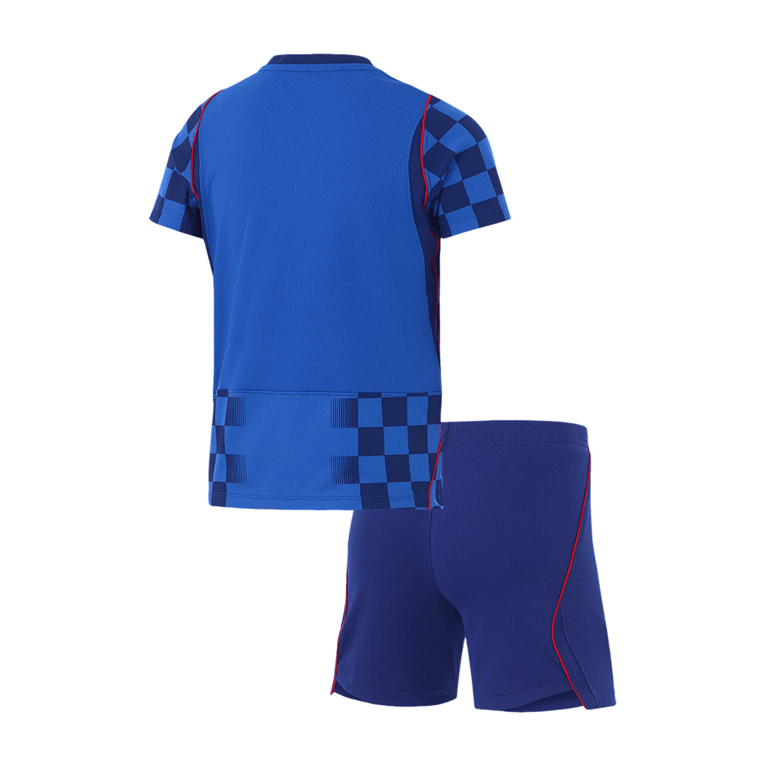 Base Kit Bambino Croazia Trasferta Mondiali 2026 - 2 Pezzi