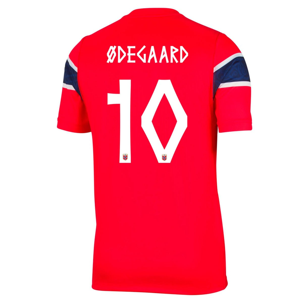 Maglia Replica Norvegia Casa Ødegaard #10 Uomo Mondiali 2026