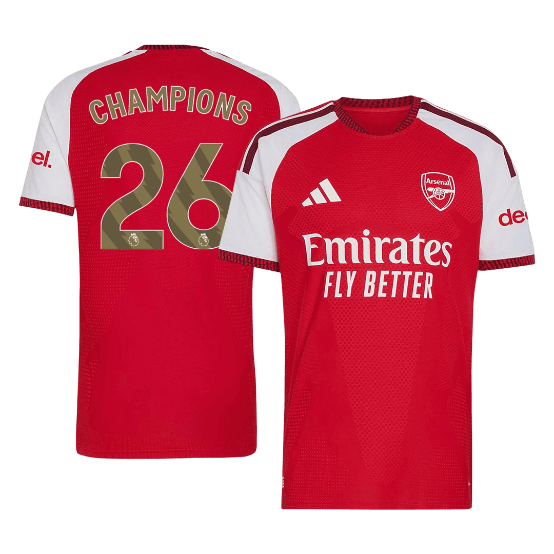 Maglia Gara Arsenal Casa CHAMPIONS #26 Uomo 2026/27