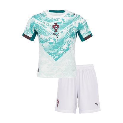 Base Kit Bambino Portogallo Trasferta 2026 - 2 Pezzi