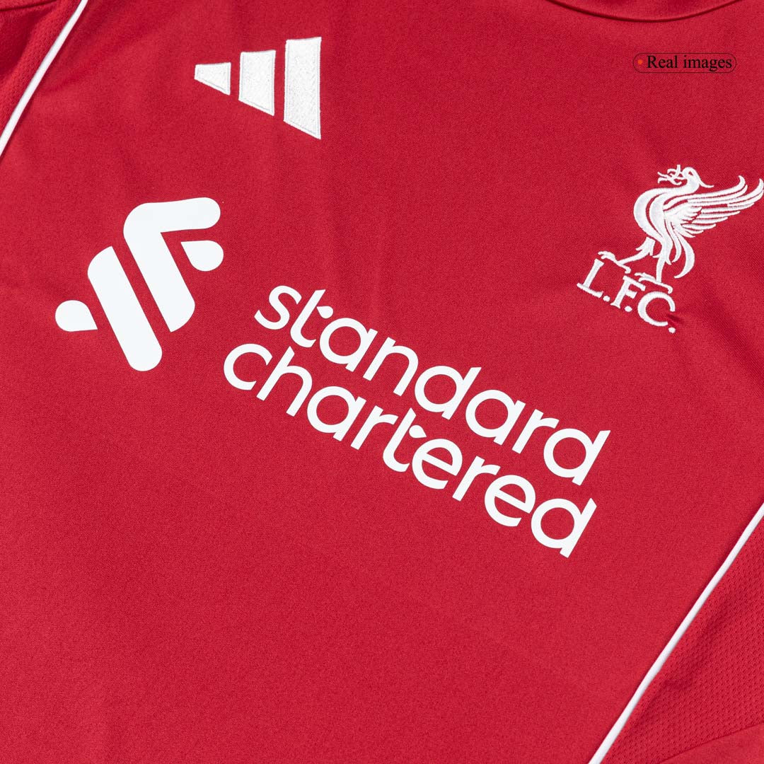 Maglia Replica Liverpool Casa SZOBOSZLAI #8 Uomo 2025/26