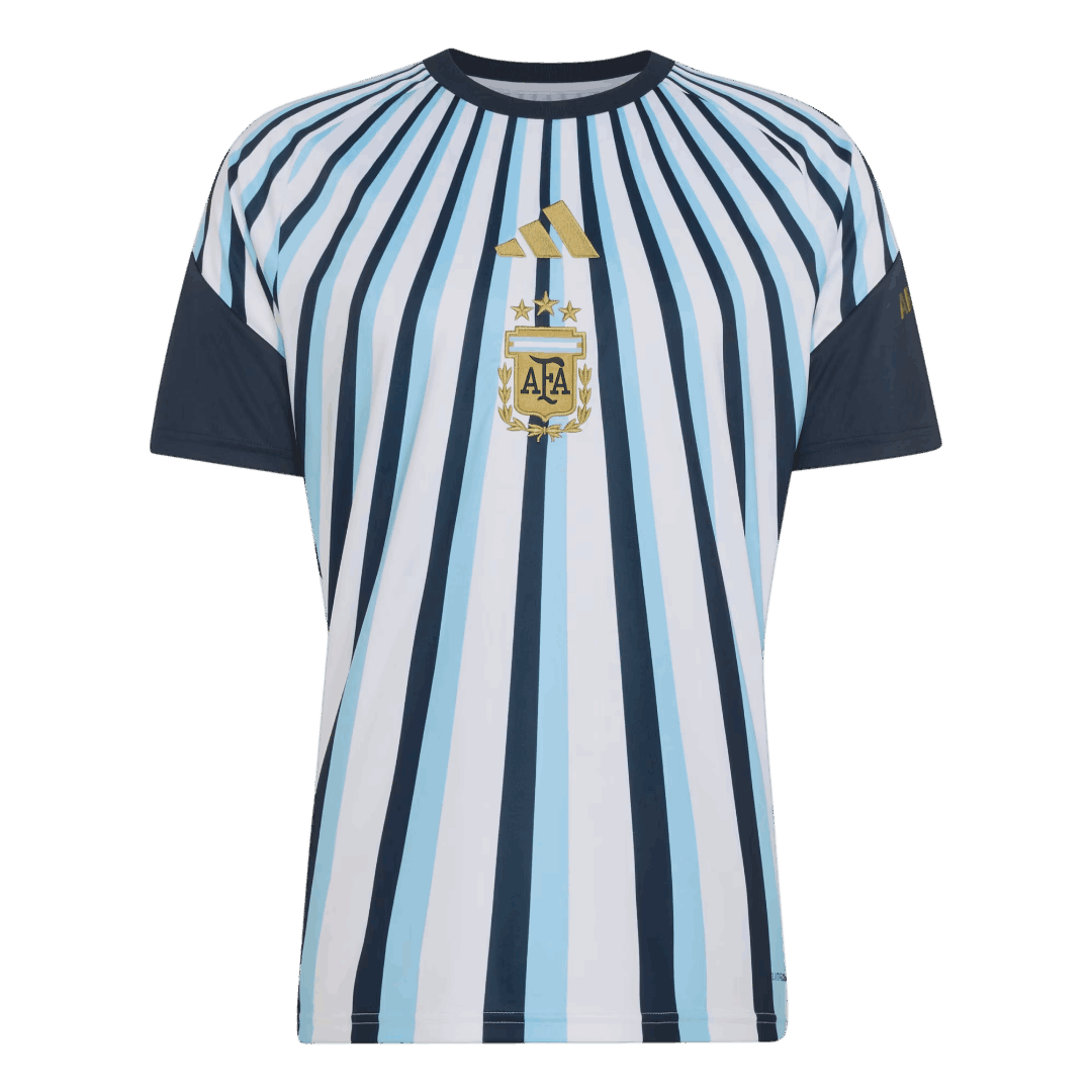 Maglia Replica Argentina Pre-Partita Uomo Mondiali 2026