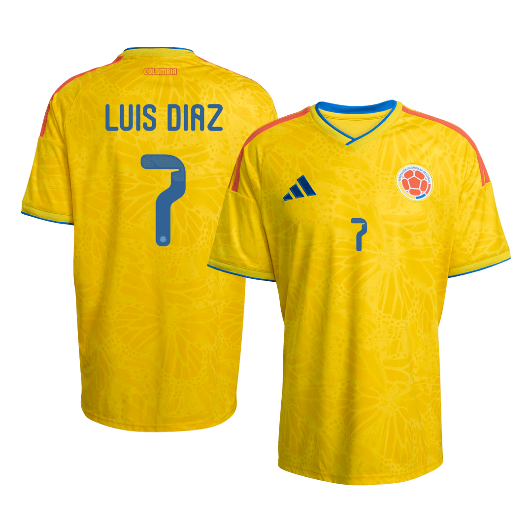 Maglia Replica Colombia Casa LUIS DíAZ #7 Uomo 2026