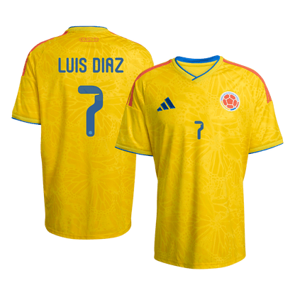 Maglia Replica Colombia Casa LUIS DíAZ #7 Uomo 2026