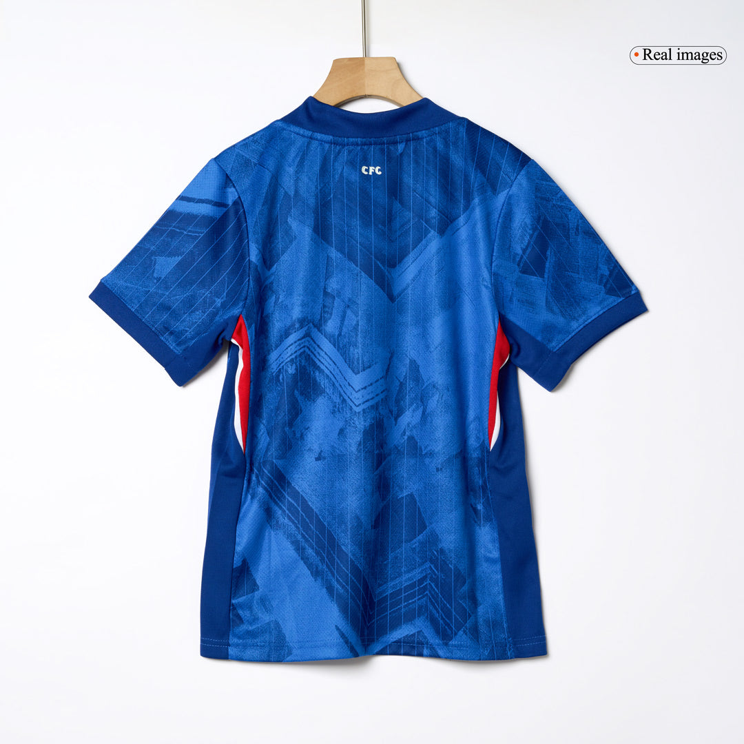 Base Kit Bambino Chelsea Casa 2025/26 - 2 Pezzi