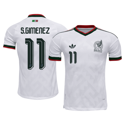 Maglia Gara Messico Trasferta S.GIMENEZ #11 Uomo Mondiali 2026